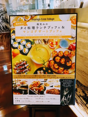 ランチ東京駅 圧倒的 １おいしいタイ料理ブッフェ マンゴーデザート 初めてのタイ旅行に行ってみよう